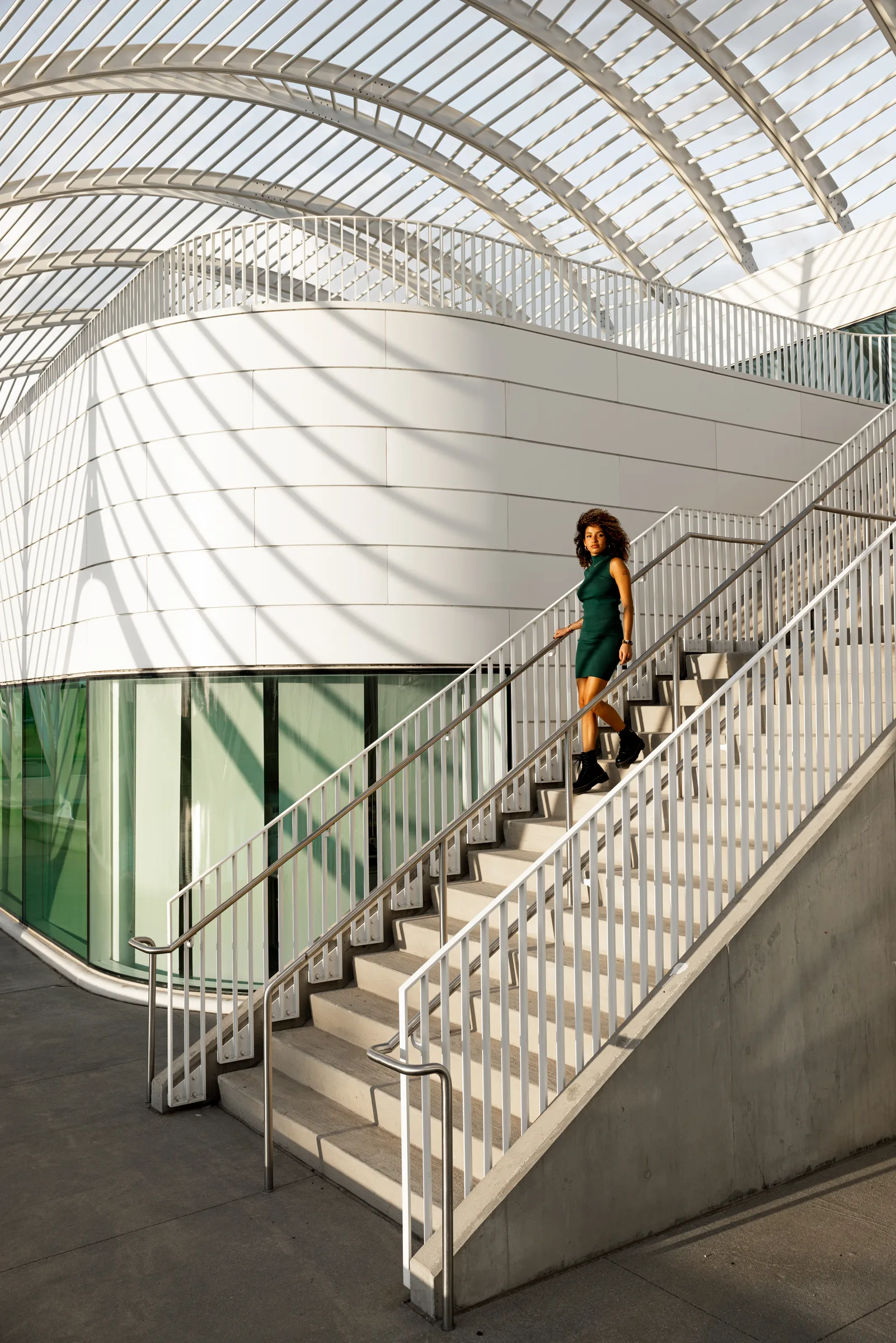 Architecture photography of the Innovation, Science, and Technology Building, Miami, by ARCHTRAITS