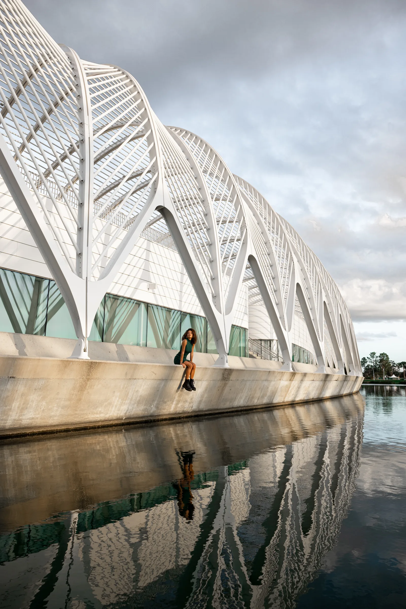 Architecture photography of the Innovation, Science, and Technology Building, Miami, by ARCHTRAITS