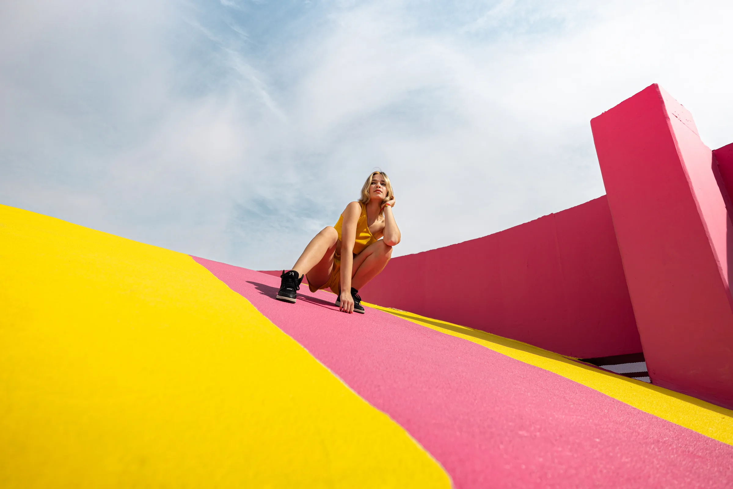 Architecture photography of Museum Garage, Miami Design District, by ARCHTRAITS
