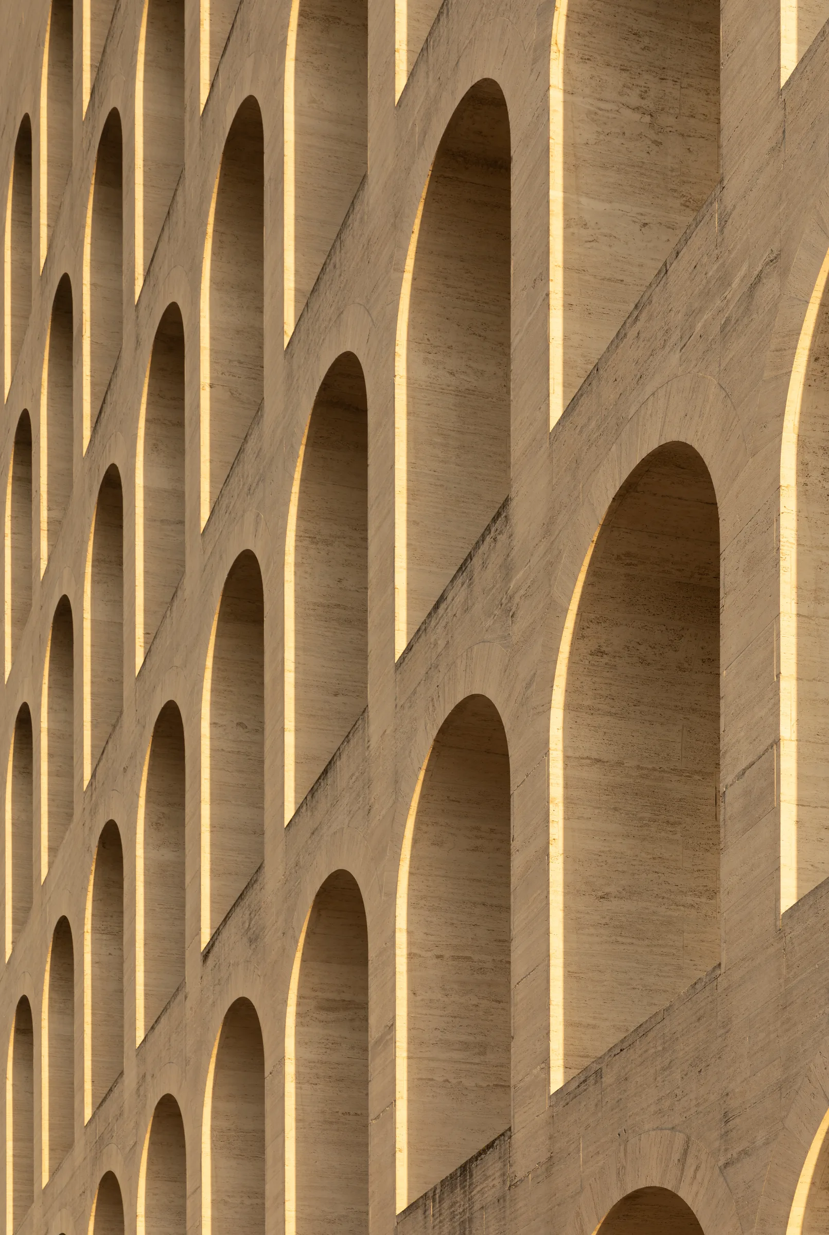Architecture photography of Palazzo della Civiltà Italiana, Rome, by ARCHTRAITS