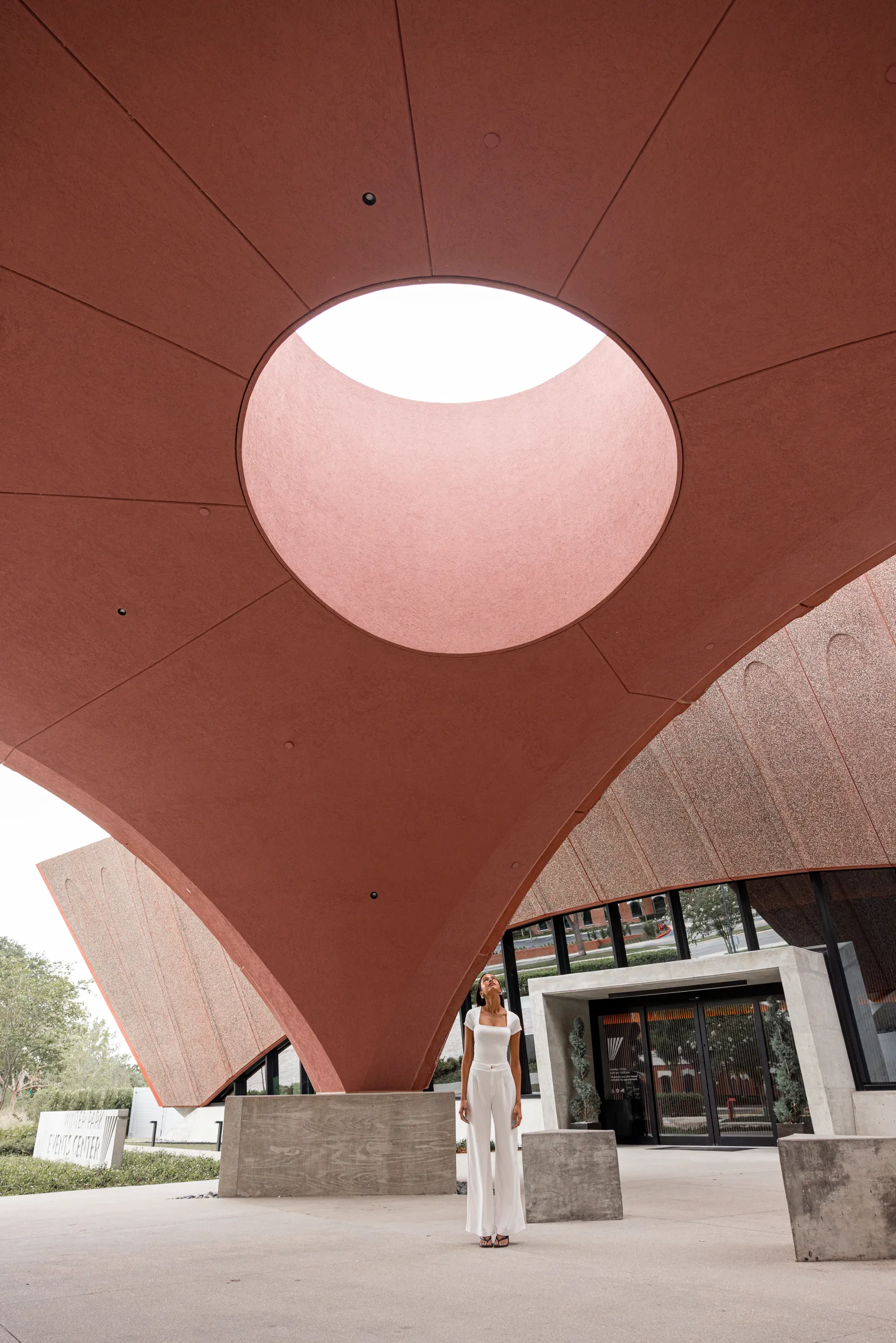 Architecture photography of Winter Park Library, Florida, by ARCHTRAITS