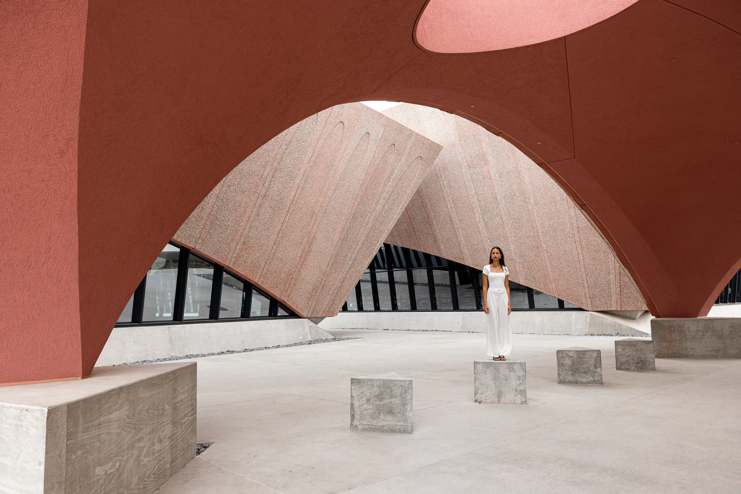 Architecture photography of Winter Park Library, Florida, by ARCHTRAITS
